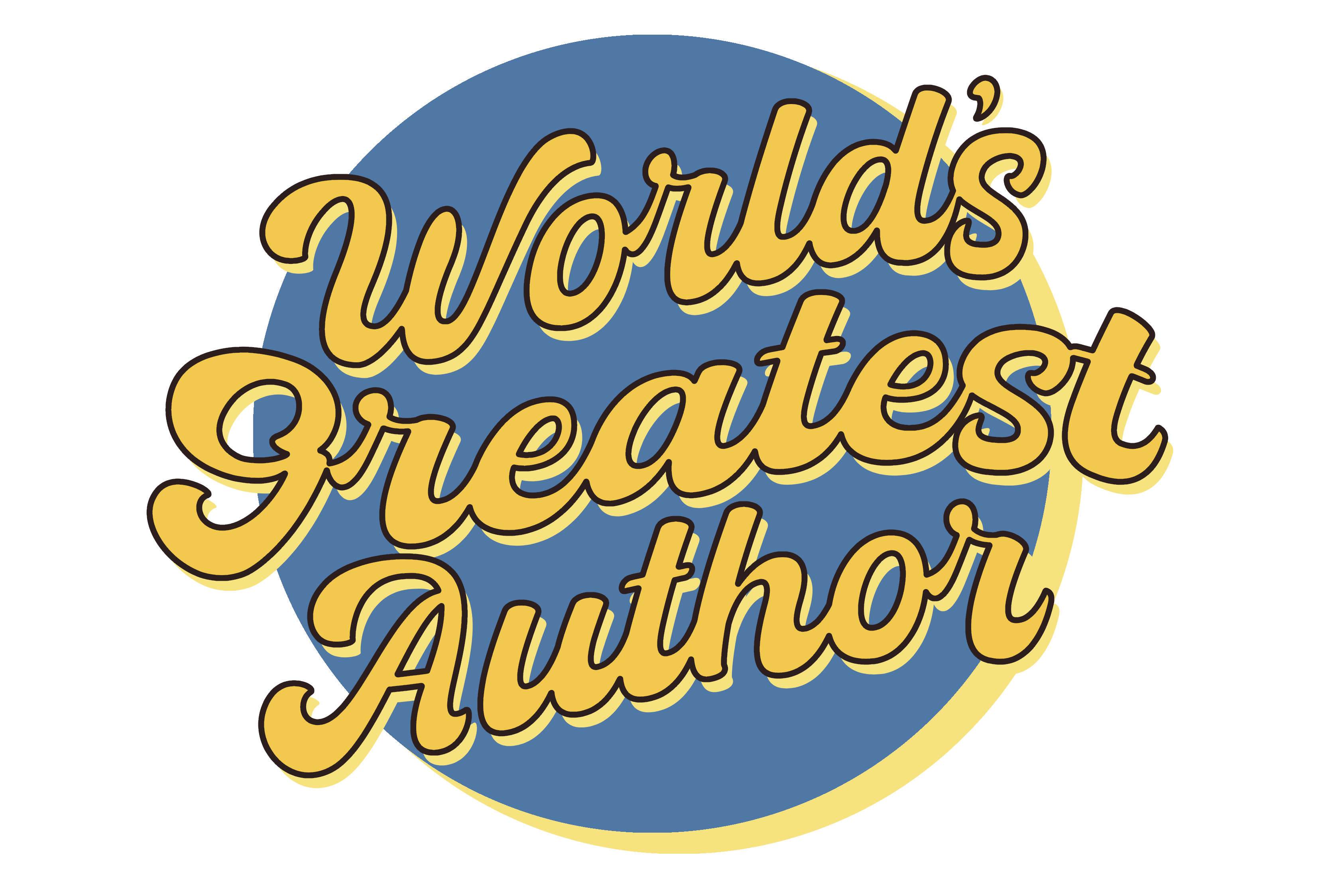World's Greatest Author logo